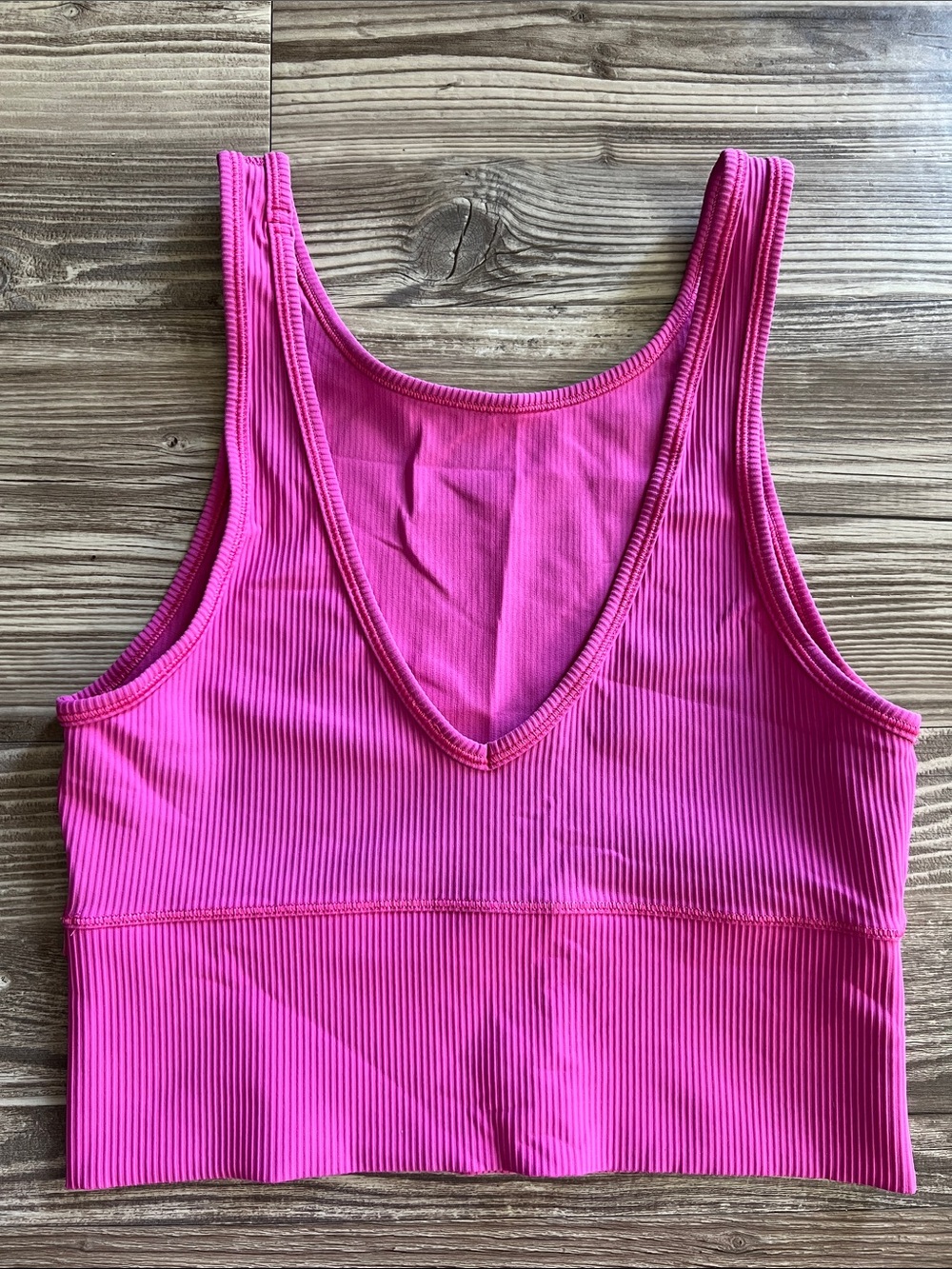 Lululemon Power Pivot Ribbed Tank Pink